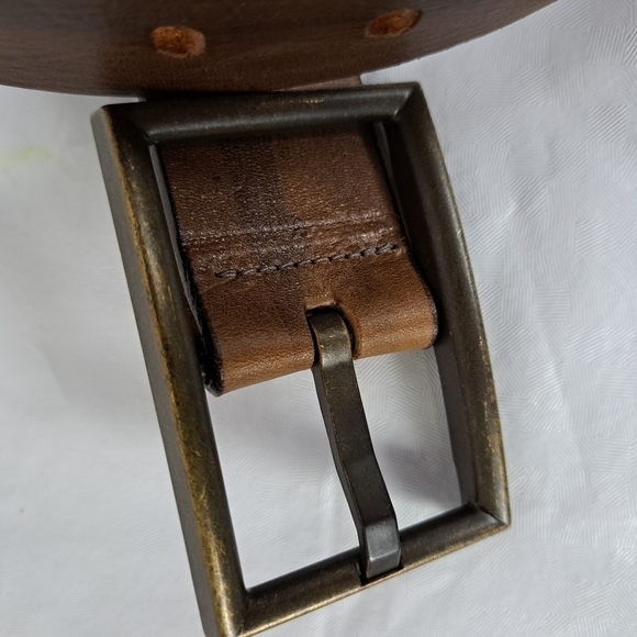 SEVEN7 Two Tone Genuine Leather Belt - Picture 3 of 12